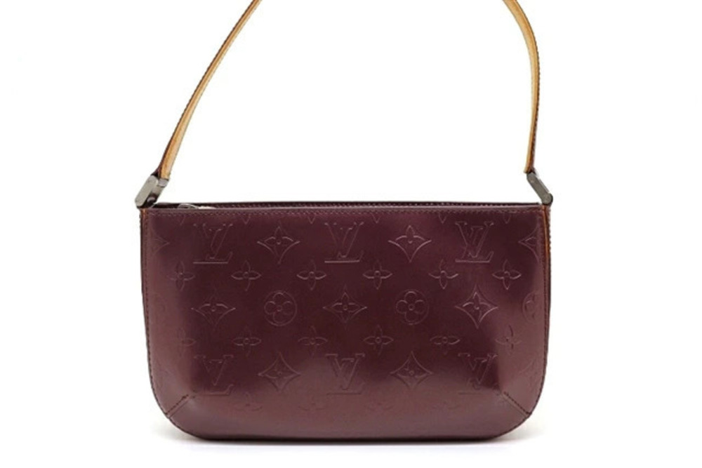 LOUIS VUITTON Bag Fowler Shoulder Monogram Matte Violet